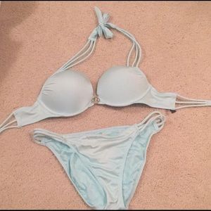Reposh VS bombshell ice blue bikini